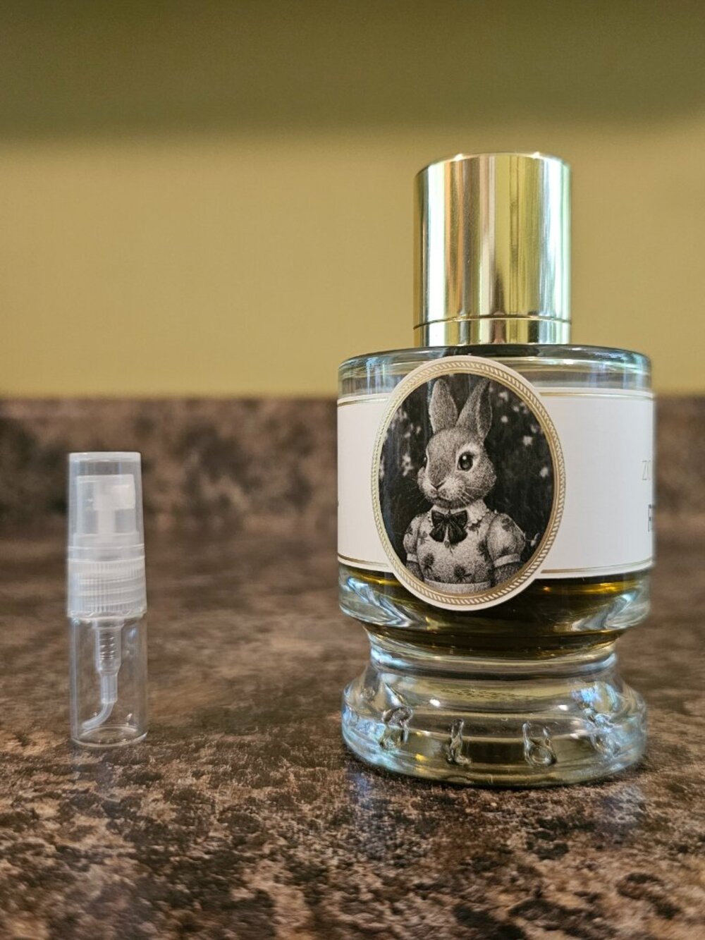 2 ML Sample RABBIT by Zoologist EDP Perfume Travel Spray